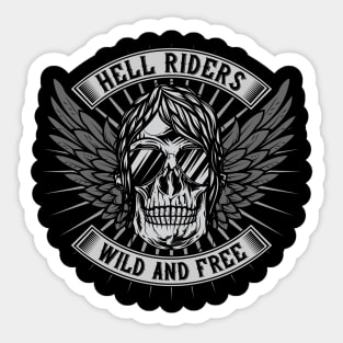 Hell Riders Sticker